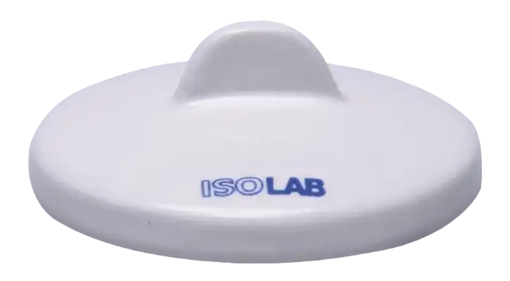 Crucible Lid, Glazed Porcelain, 35 mm External Diameter
