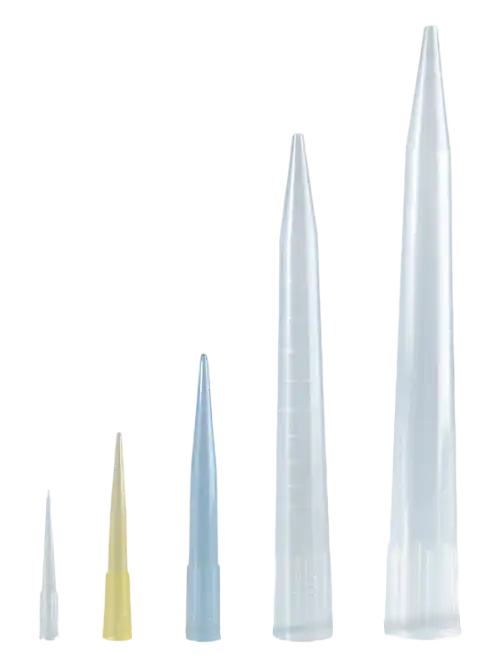 Pipette Tips, P.P, Clear, Autoclavable, 10 μl, W/O Filter, Economical, Non-sterile, 1000 pcs/bag
