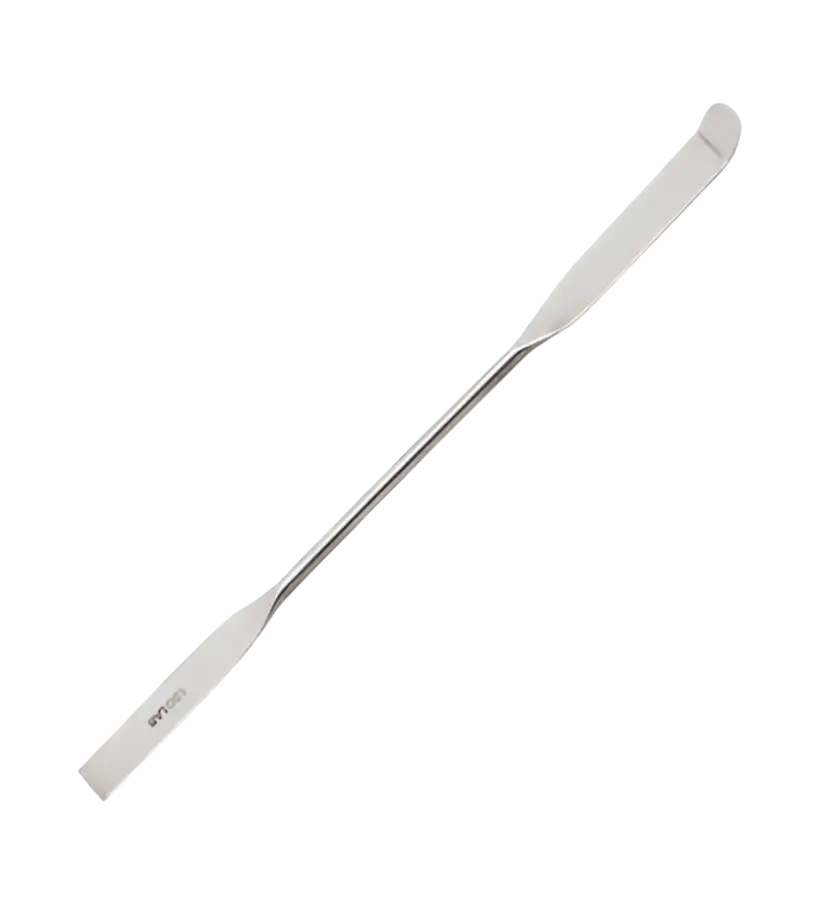 Spatül, Paslanmaz Çelik, Bir Ucu Yassı/Eğimli Spatül, Diğer Ucu Yassı/Düz Spatül, “Chattaway”, 100 mm Uzunluk