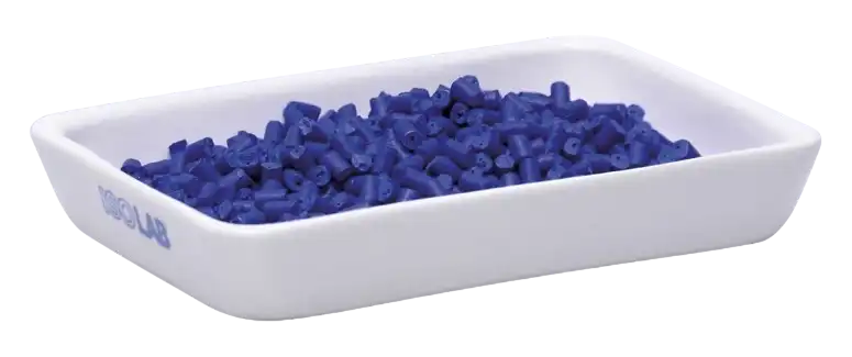 Incinerating Dishes, Glazed Porcelain, Rectangular, 25 mm Width, 50 mm Length, 10 mm Height