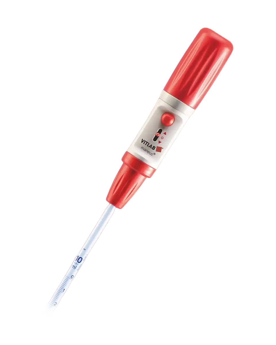Pipetting Aid, Maneus®, Macro, Manual, Ergonomic Body, 0,1-200 ml Capacity