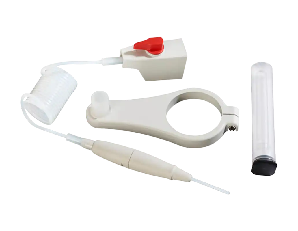 Dispenser Discharge Set, FEP, for Simplex²/Genius² Dispensers with 2,5/5/10 ml Volume