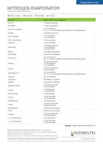 Solvent Compatibility Table for Nitrogen Evaporators