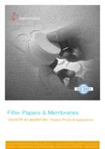 Filter Papers & Membranes for Industry and Laboratory